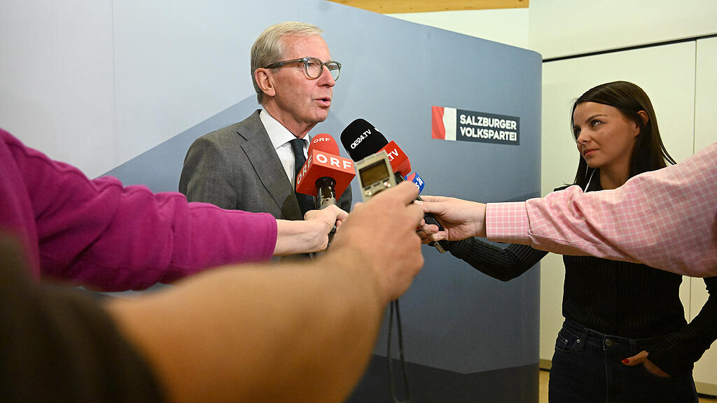 haslauer övp landespräsidium nach wahl