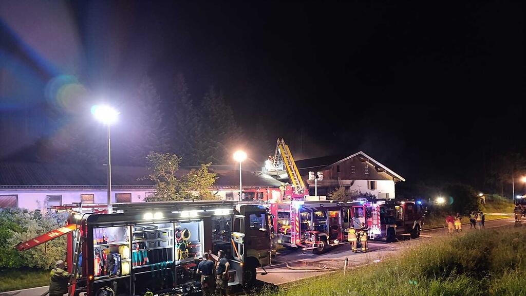 Garagenbrand in Thalgau