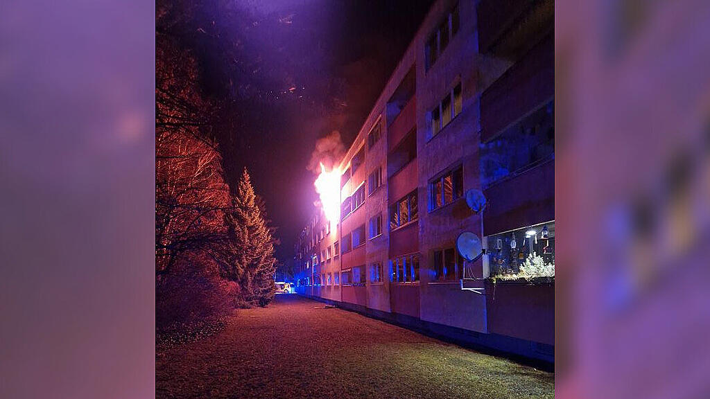 Zwei Tote bei Wohnungsbrand