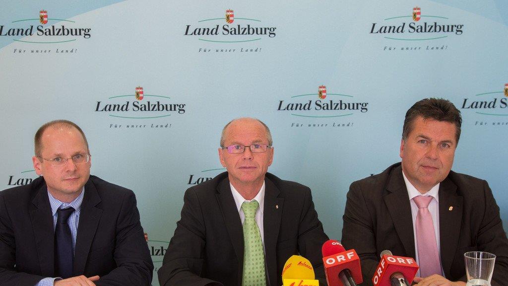 Bilder der Pressekonferenz