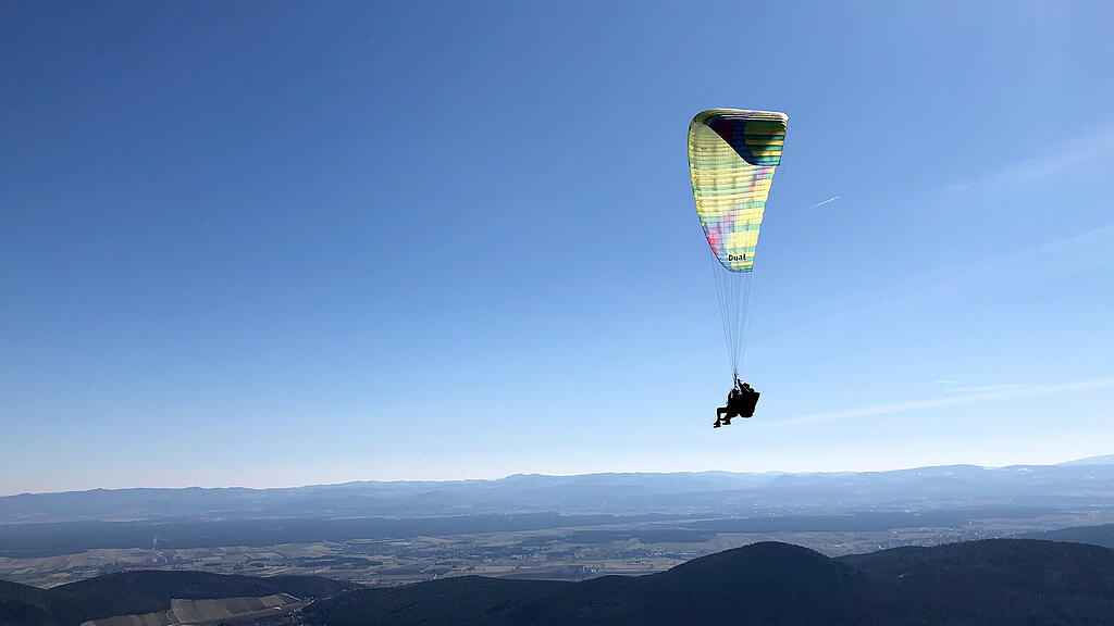 Paragleiter SChmittenhöhe