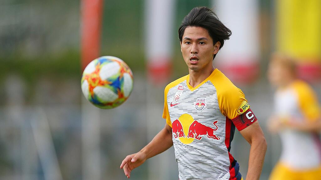 Takumi Minamino, Red Bull Salzburg
