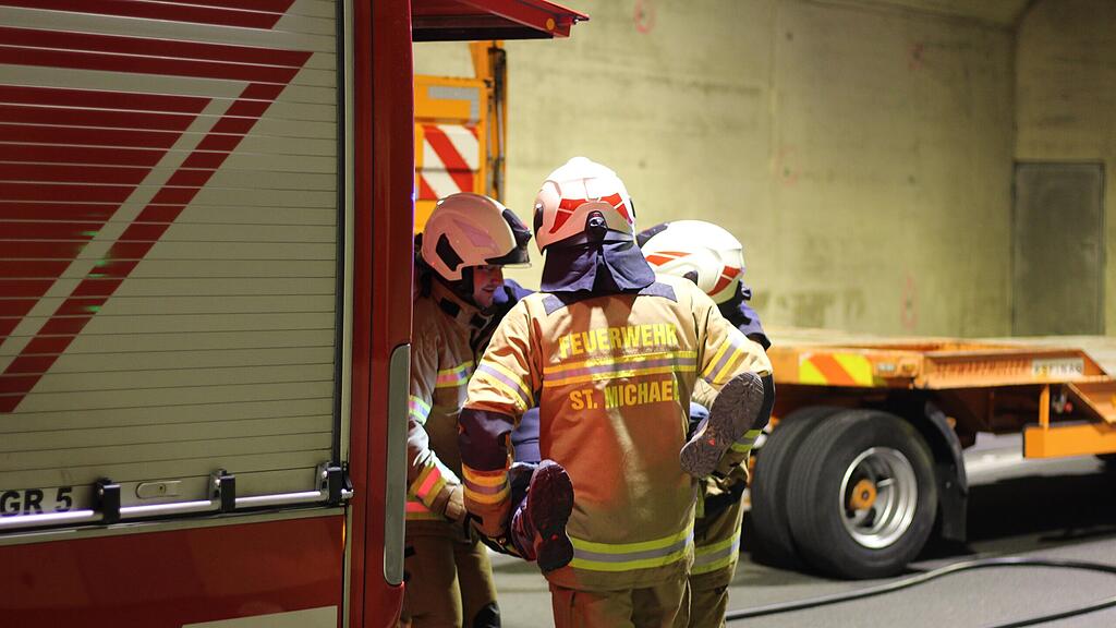 Übung Katschbergtunnel