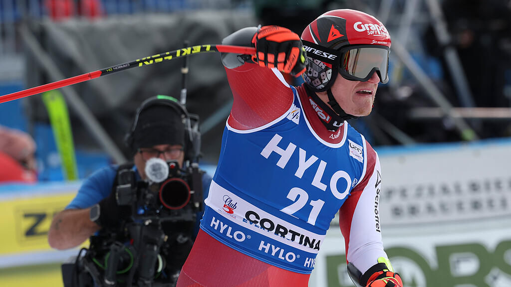 Super-G, Cortina