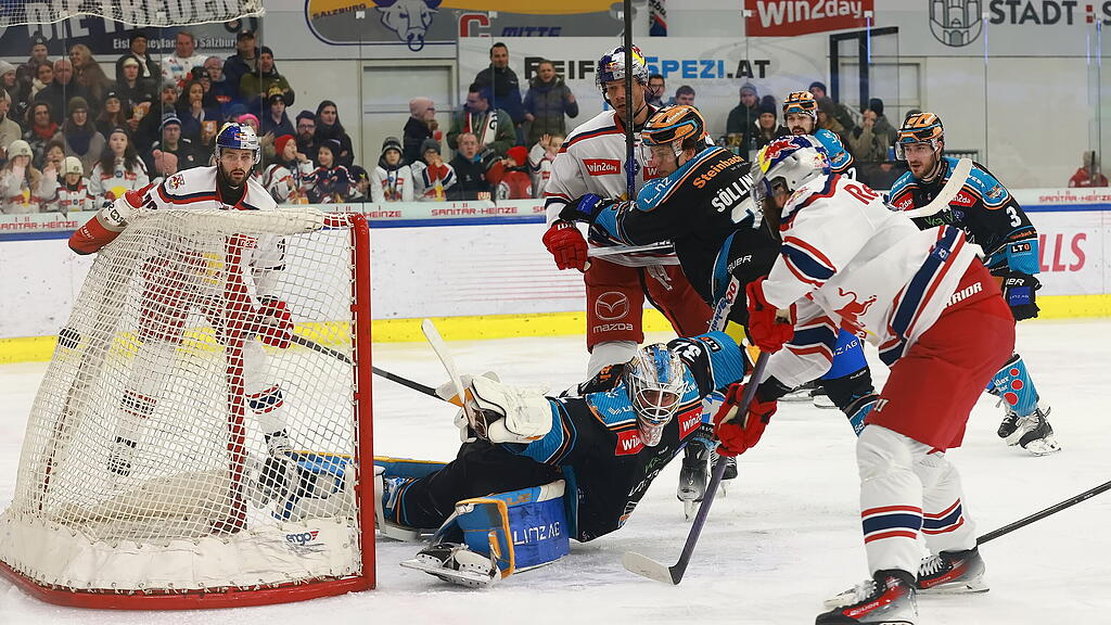 EC Red Bull Salzburg gegen Black Wings Linz