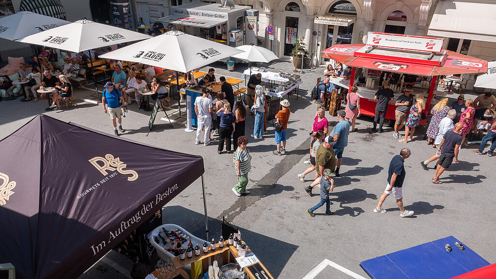 Straßenfest in Bad Gastein