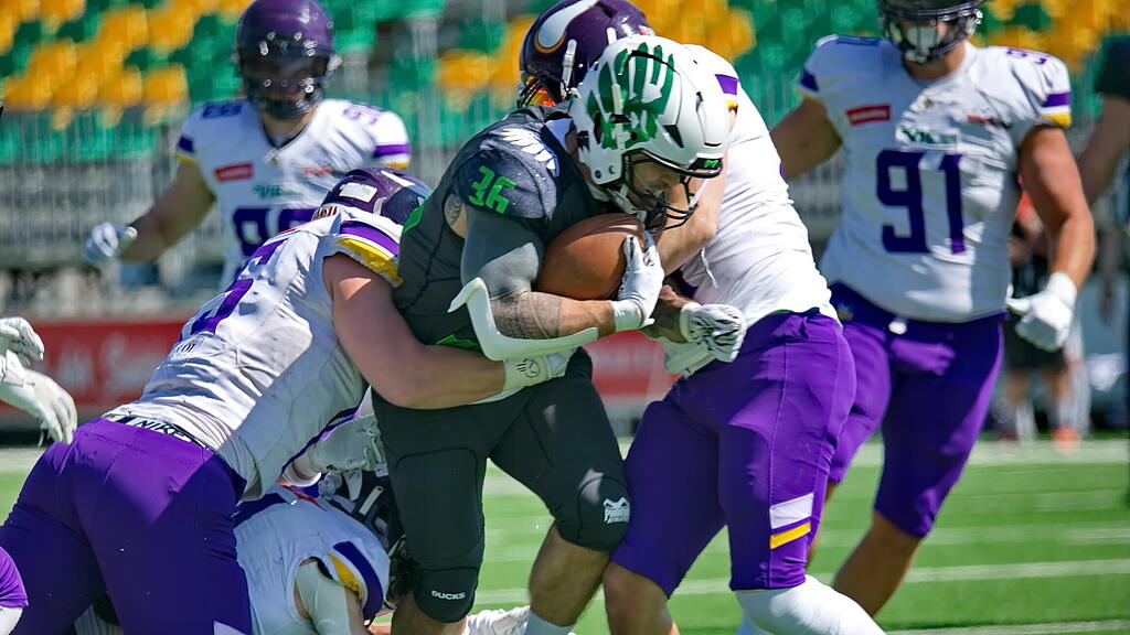 Football, Salzburg Ducks, Vienna Vikings