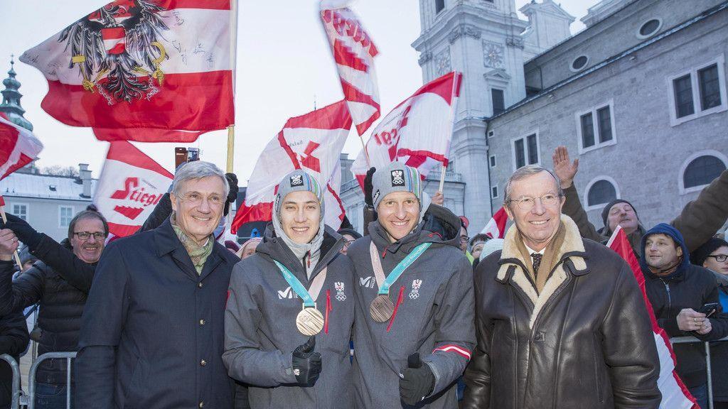 Olympia-Party in Salzburg, I