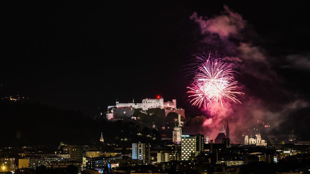 Rupertikirtag Feuerwerk