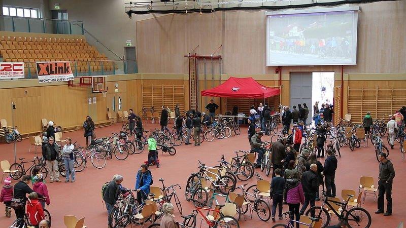 Radtauschbörse in Walserfeldhalle