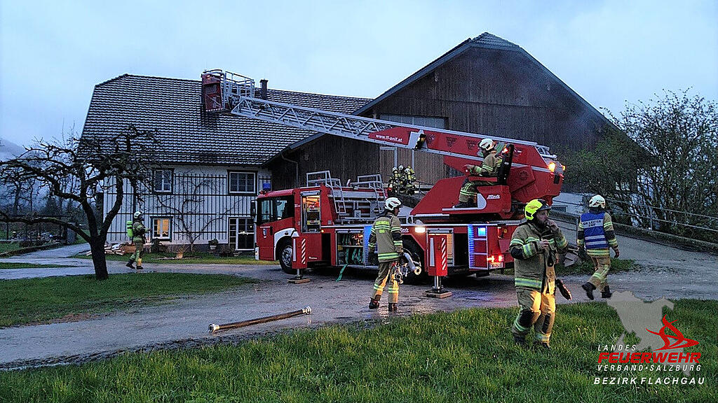 Feuerwehrübung Anif
