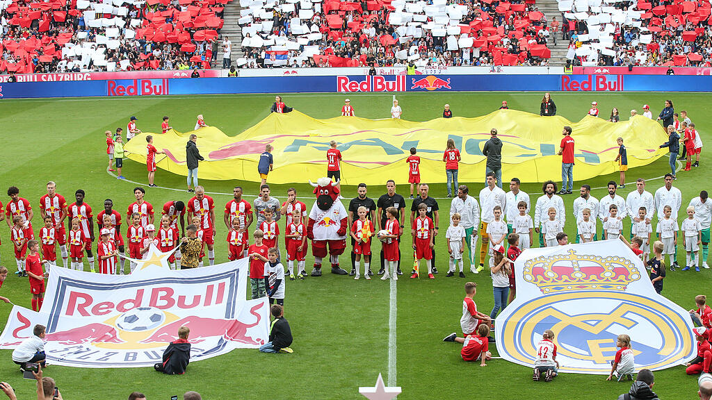 Red Bull Salzburg, Real Madrid, vor Anpfiff