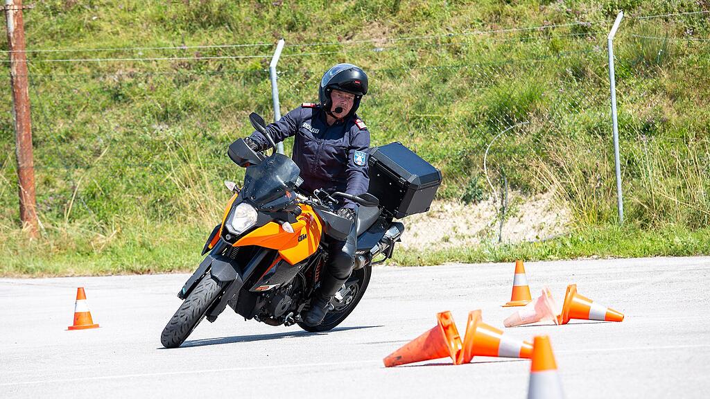 Polizei trainiert am Salzburgring