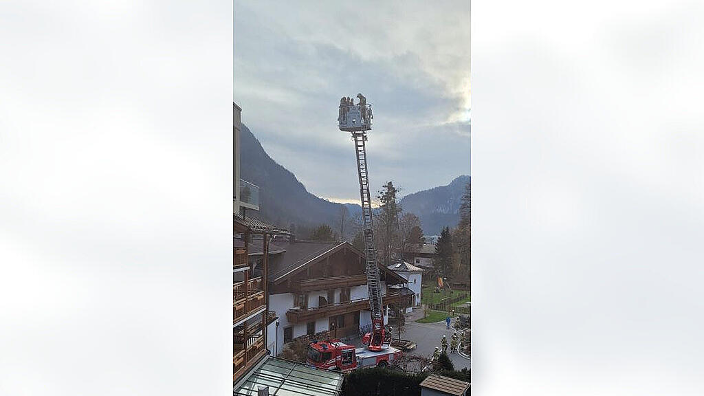 Einsatzübung Saalachtaler Feuerwehren