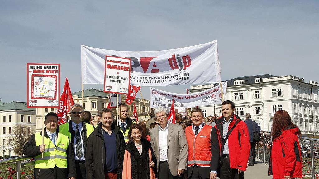 Demo der Bankangestellten I