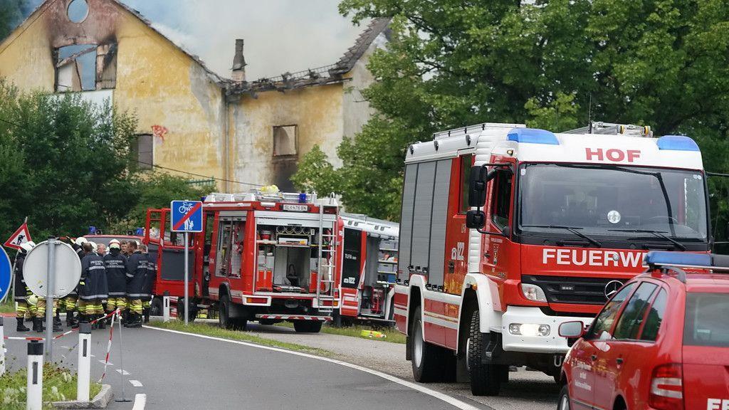 Brand beim Gut Guggenthal
