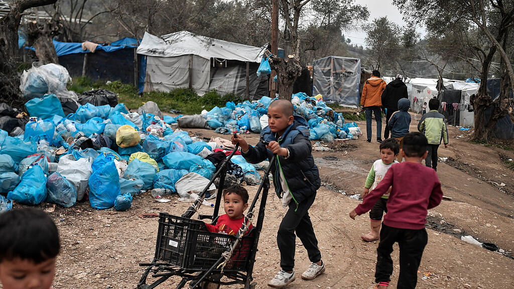Kinder, Flüchtlinge, Moria, Lesbos