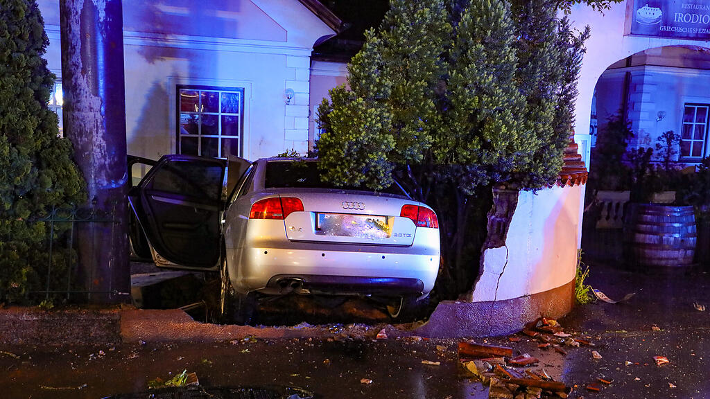 Pkw-Crash in Salzburger Neutorstraße