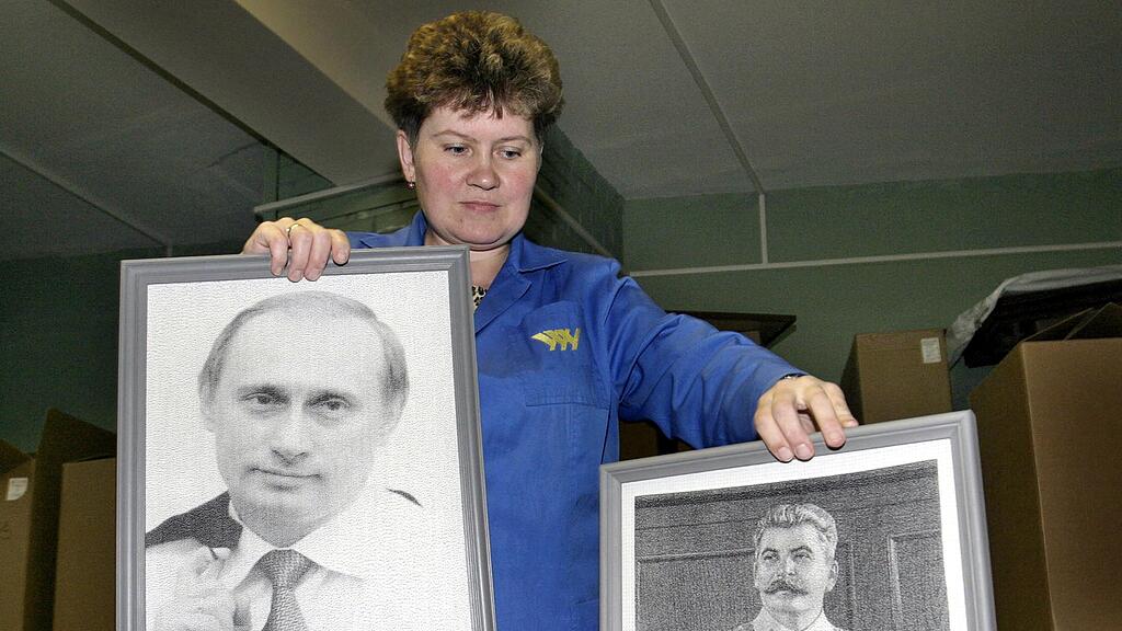 Putin rangiert nach Stalin auf dem zweiten Platz.