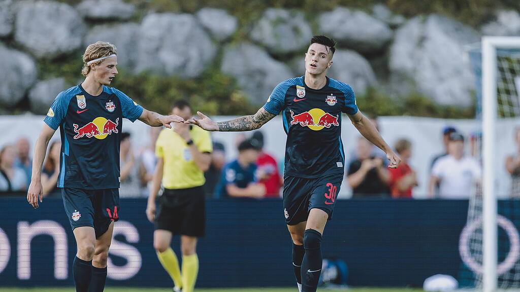 Red Bull Salzburg, Ajax Amsterdam, Maurits Kjaergaard, Benjamin Sesko