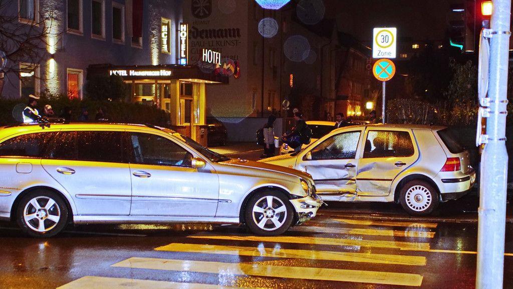 Pkw-Unfall in der Haunspergstraße