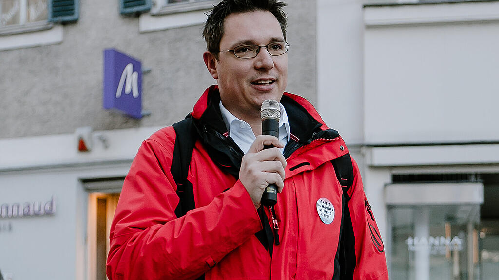 Protestkundgebung GPA-djp Salzburg