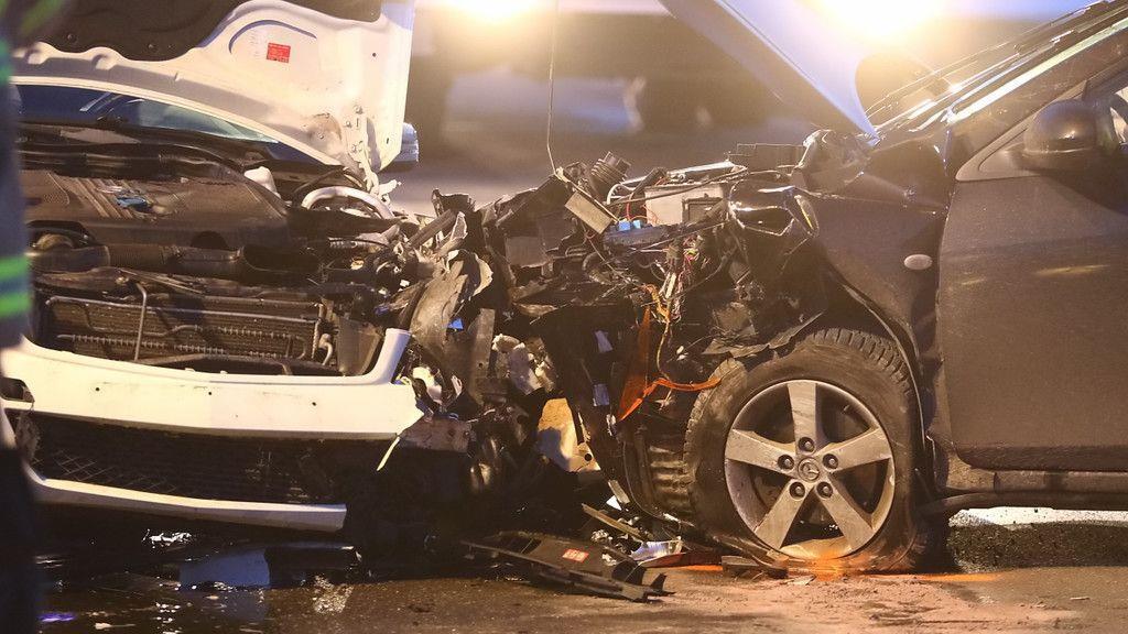 Verkehrsunfall auf B159 bei Rif