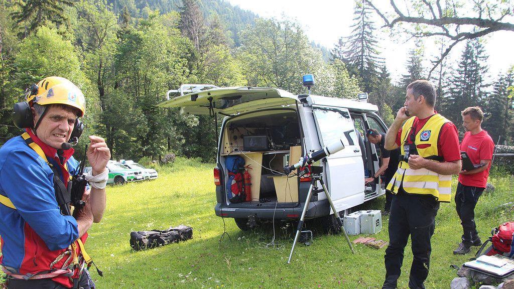 Suche nach vermisstem Bergsteiger