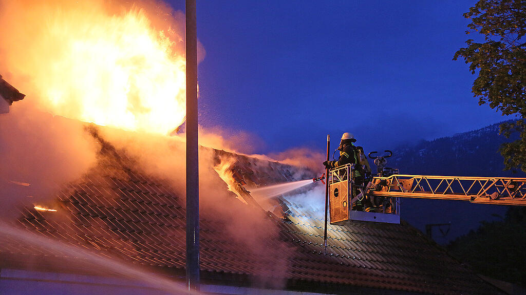 Gaststätte, Brand, Bad Reichenhall