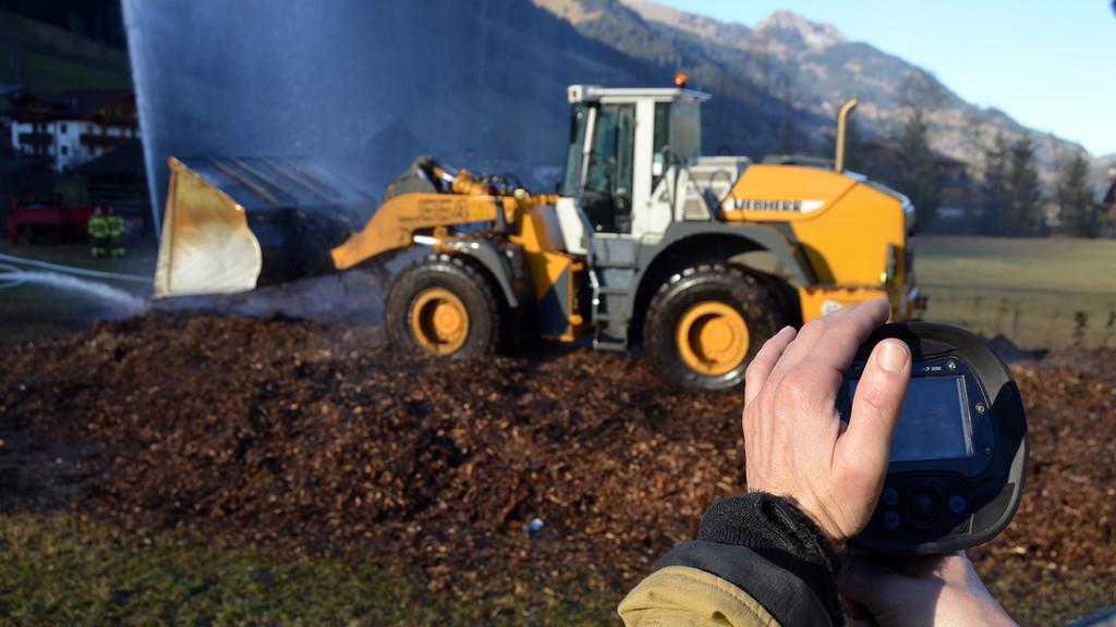 Brand im Heizwerk Großarl