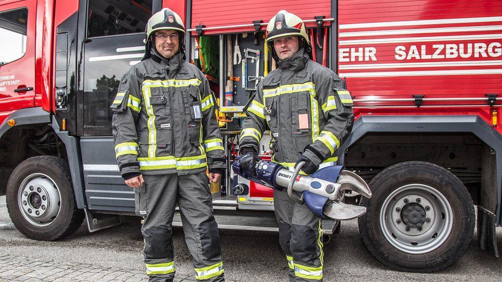 Schutzkleidung der Berufsfeuerwehr