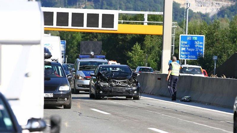 Crash auf der A10
