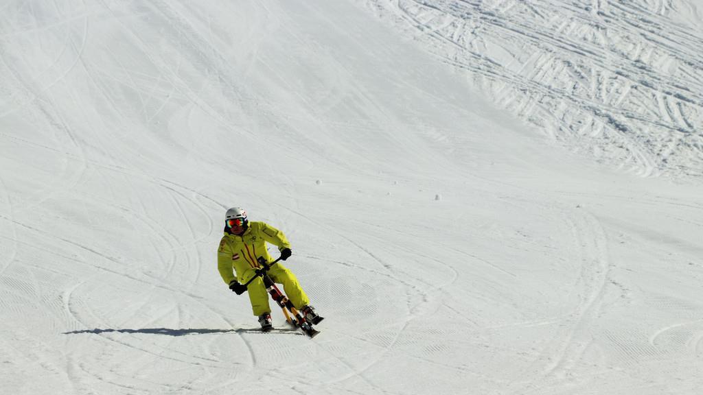 Snowbike-Rekordversuch in Obertauern