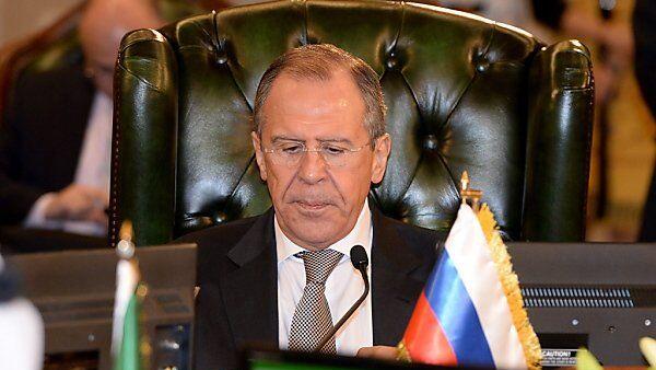 Russlands Außenminister Lawrow