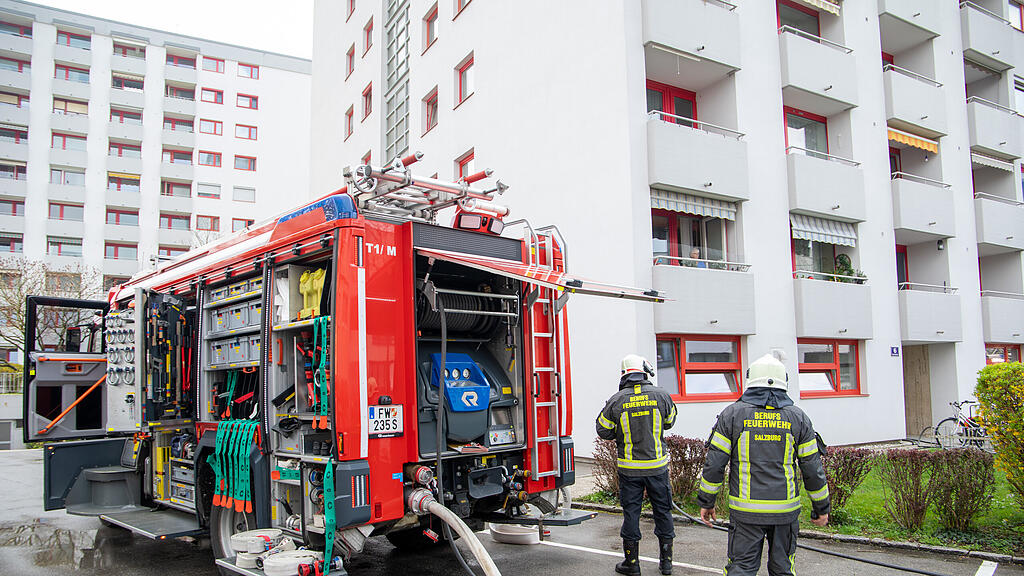 Brand Salzburg Lehen Revierstraße
