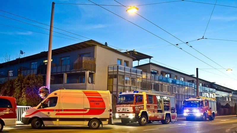 Brand in Kleßheimer Allee