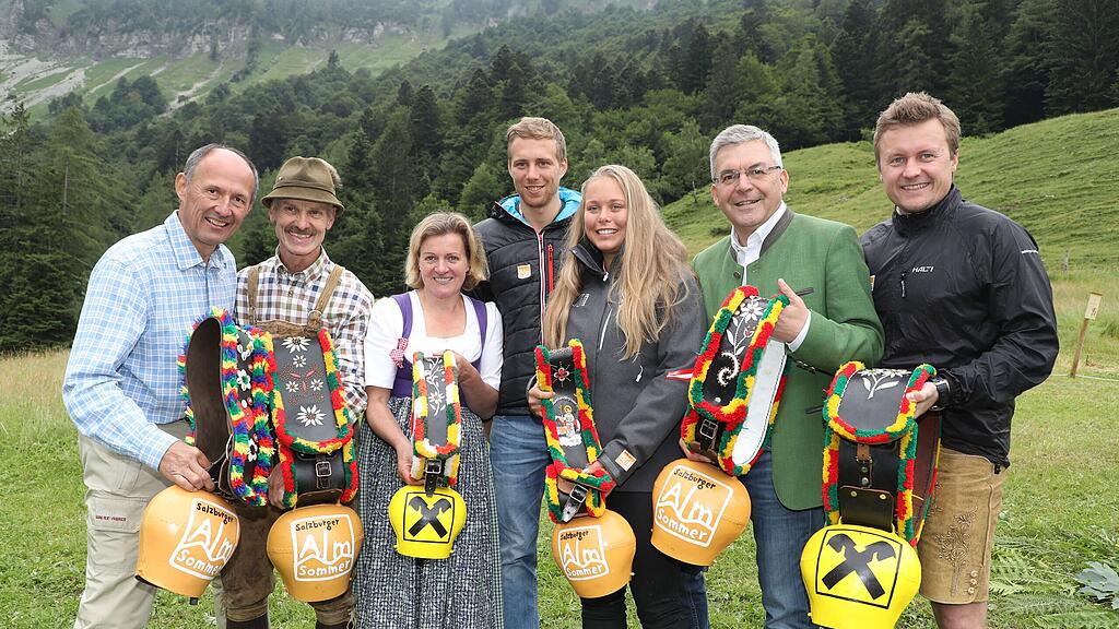 Der Salzburger Almsommer wurde am Sonntag in Hintersee offiziell eröffnet.