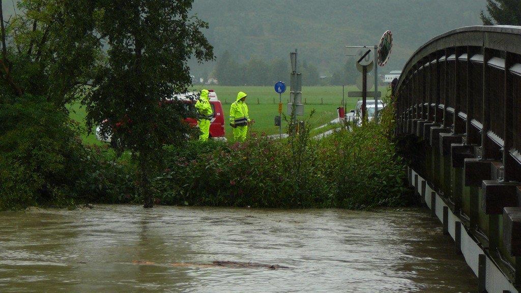 Überflutungen im Pinzgau
