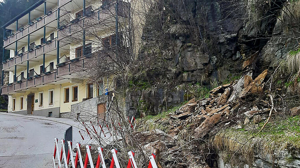 Felssturz Bad Gastein