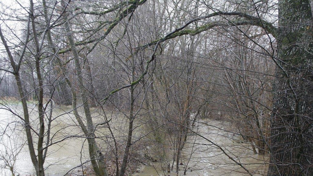 Hochwasser in Petting