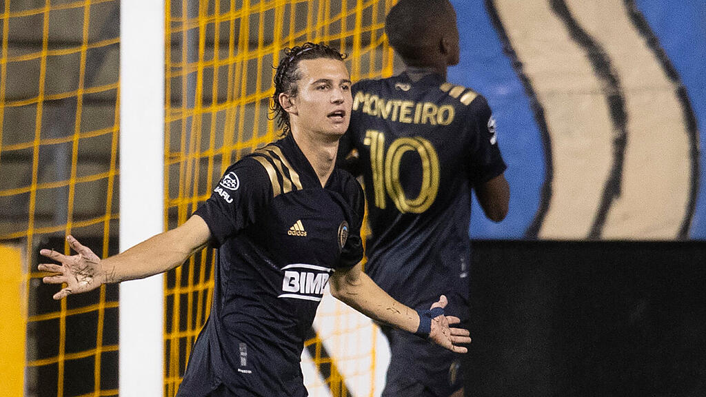 Kopie von Brenden Aaronson, Philadelphia Union, Red Bull Salzburg