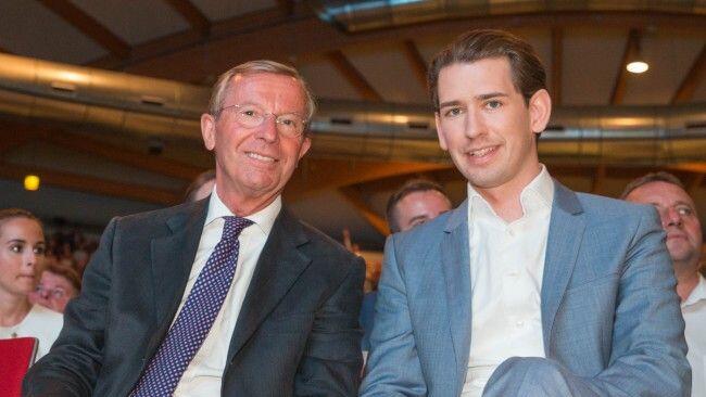 Haslauer (li.) hat das "Don't smoke"-Volksbegehren nicht unterschrieben.