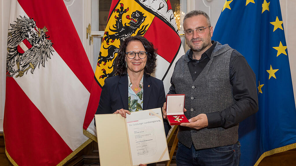 Land Salzburg zeichnet engagierte Personen aus
