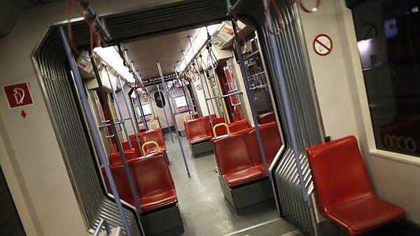 Kriminelle Szenen in der Wiener U-Bahn