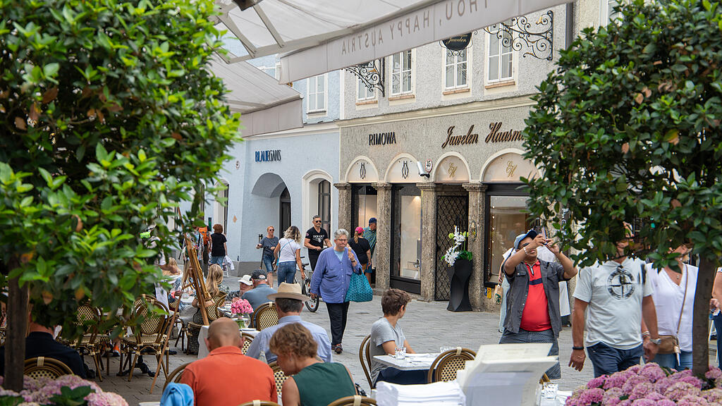 Tourist:innen-Ansturm in Salzburger Altstadt