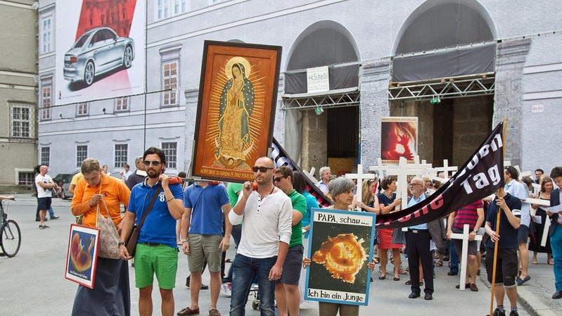 1.000-Kreuze-Marsch der Abtreibungsgegner