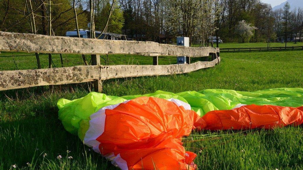 Paragleiter-Abstrurz in Aigen