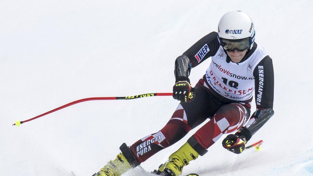 Alpine Kombination: Super-G in Lenzerheide