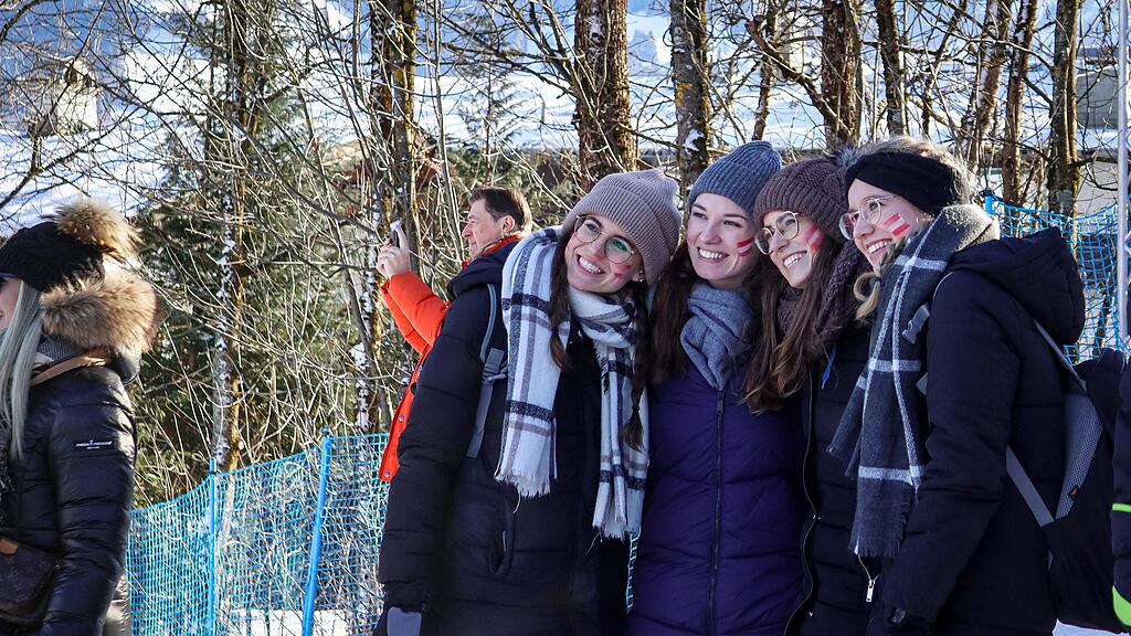 Die Stimmung beim 84. Hahnenkamm-Rennen!