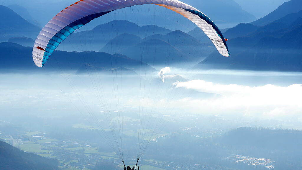 Gaisberg, Herbst, Sonne, Sonnenschein, Ausflug, Paragleiter,